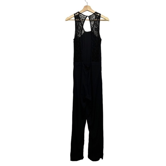 BUDDHA SAYULITA Crochet Jumpsuit Black - Picture 8 of 10
